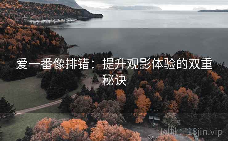 爱一番像排错:提升观影体验的双重秘诀 爱一番像排错:提升观影体验的双重秘诀
